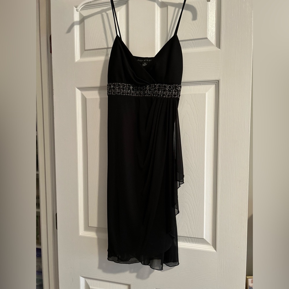 City Studio black juniors dress